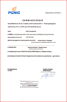uprawnienia